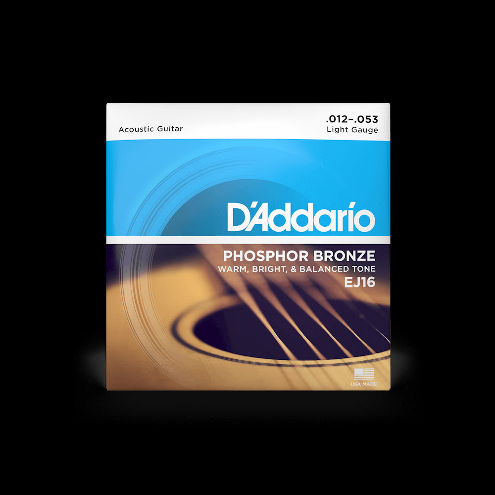 D Addario EJ16 Phosphor Bronze Light Strings 12 53