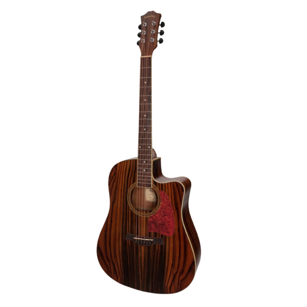 Wood Red Guitar