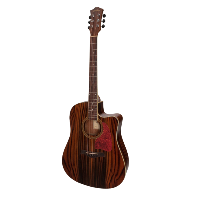 Wood Red Guitar