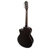 Dark Brown Back Side Guitar