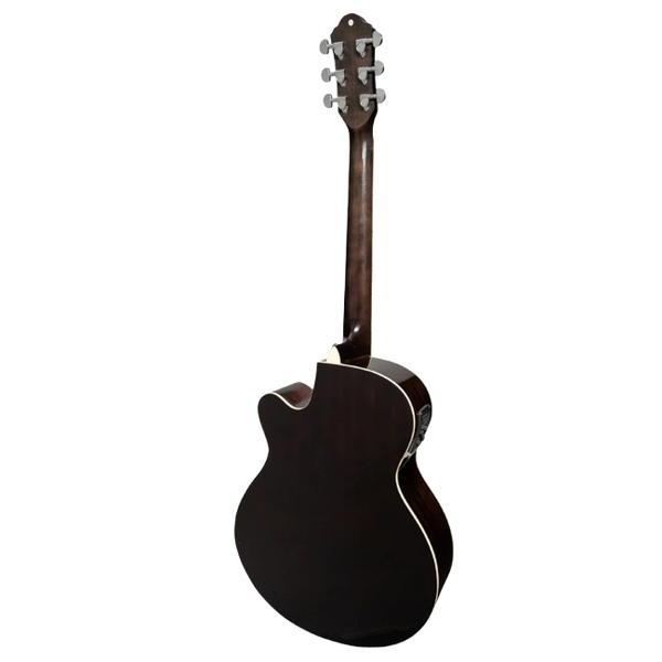 Dark Brown Back Side Guitar