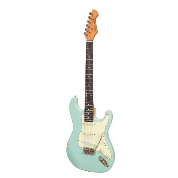 Light Blue Right Side Guitar