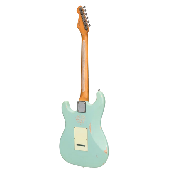 Light Blue Back Side Guitar