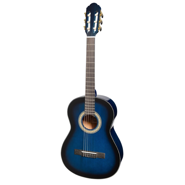 Navy Blue Front Side Guitar