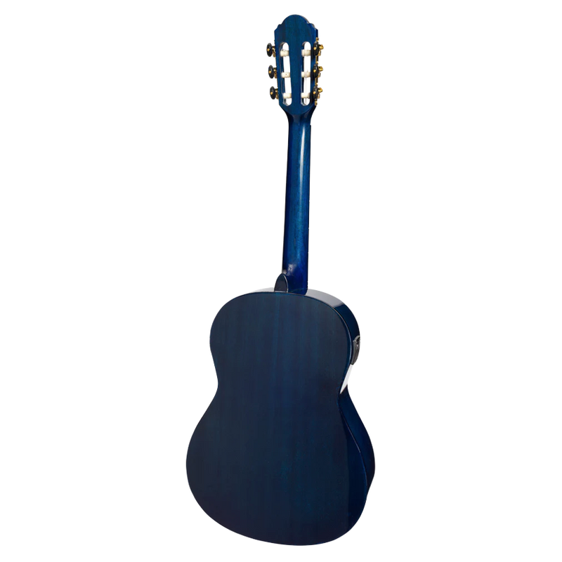 Navy Blue Front Side Guitar