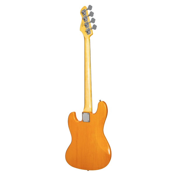 Orange Back Side Guitar