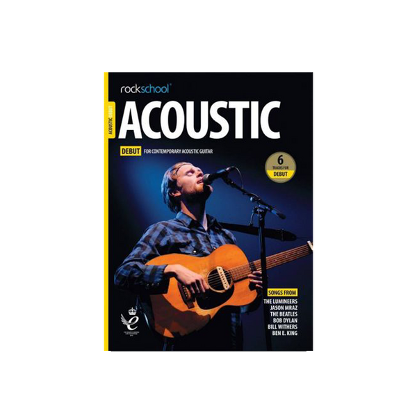 Rockschool Acoustic Guitar Book Debut 2019+