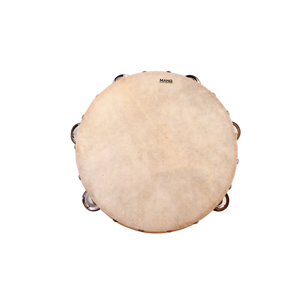 Tambourine Natural with Skin Head