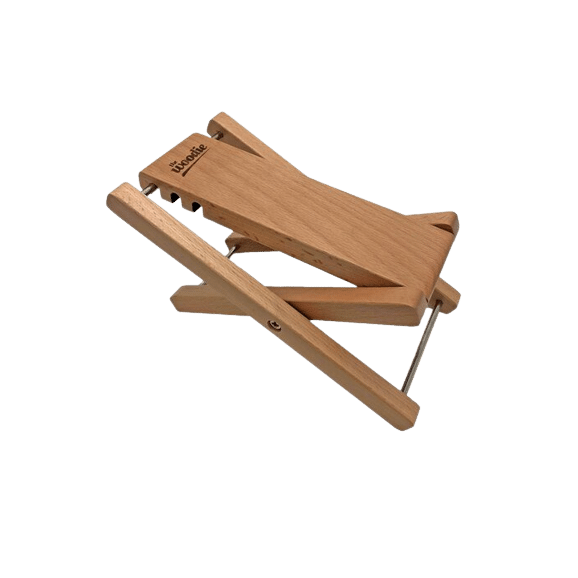 FRETZ "Woodie" WFTS-2-NAT Adjustable Timber Footstool